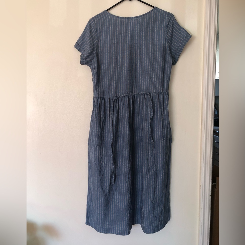 Pyne and smith No. 11 dress in Georgian stripe - Picture 3 of 3